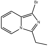 Imidazo[1,5-a]pyridine, 1-bromo-3-ethyl- (9CI) Struktur