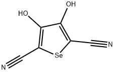 2,5-Selenophenedicarbonitrile, 3,4-dihydroxy- (9CI) Struktur