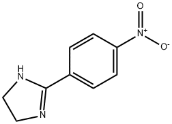 2-(4-NITROPHENYL)-4,5-DIHYDRO-1H-IMIDAZOLE Struktur