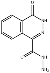 4-OXO-3,4-DIHYDRO-PHTHALAZINE-1-CARBOXYLIC ACID HYDRAZIDE Struktur