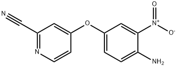 1,2-Benzenedicarbonitrile, 4-(4-amino-3-nitrophenoxy)- Struktur