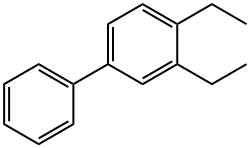 1,2-diethyl-4-phenyl-benzene Struktur