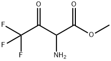 2-Amino-4,4,4-trifluoro-3-oxobutyric acid methyl ester Struktur