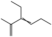 3-Ethyl-2-methyl-1,3-hexadien Struktur