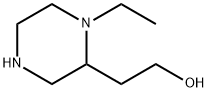 2-Piperazineethanol,1-ethyl-(9CI) Struktur