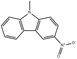 9-METHYL-3-NITRO-9H-CARBAZOLE Struktur