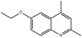 6-Ethoxy-2,4-dimethylquinoline Struktur