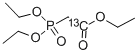 TRIETHYL PHOSPHONOACETATE-1-13C Struktur