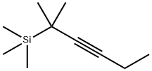 2-Methyl-2-trimethylsilyl-3-hexyne Structure