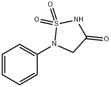 5-Phenyl-1,2,5-thiadiazolidin-3-one 1,1-dioxide Struktur