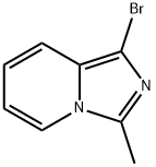 1-Bromo-3-methyl-imidazo[1,5-a]pyridine Struktur