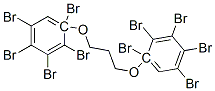 1,1'-[propane-1,3-diylbis(oxy)]bis[pentabromobenzene] Struktur