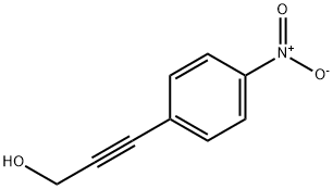 3-(4-NITRO-PHENYL)-PROP-2-YN-1-OL Struktur