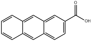 2-ANTHRACENECARBOXYLIC ACID Struktur