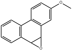 3-Methoxy-1a,9b-dihydrophenanthro[9,10-b]oxirene Struktur