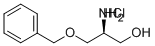 (S)-2-AMINO-3-BENZYLOXY-1-PROPANOL HYDROCHLORIDE SALT Struktur