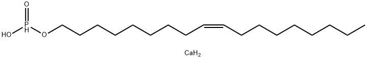 calcium di[(Z)-9-octadecenyl] diphosphonate Struktur