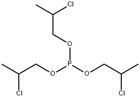 tris(2-chloropropyl) phosphite Structure