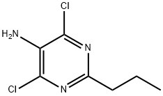 4,6-DICHLORO-2-PROPYL-5-PYRIMIDINAMINE Structure