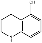 1,2,3,4-Tetrahydro-5-quinolinol Struktur