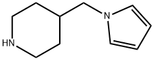 Piperidine, 4-(1H-pyrrol-1-ylmethyl)- (9CI) Struktur