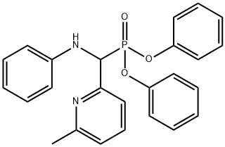 Phosphonic acid, P-[(6-Methyl-2-pyridinyl)(phenylaMino)Methyl]-, diphenyl ester