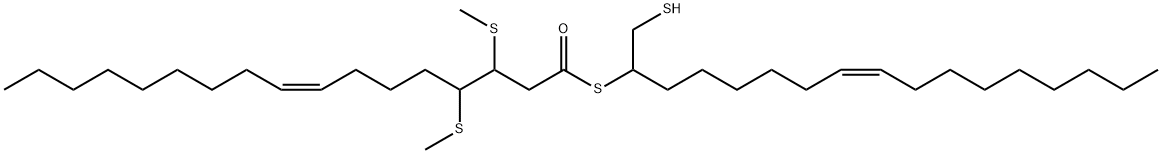 4,5-BIS(METHYLTHIO)-1,3-DITHIOL-2-ONE Struktur