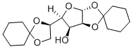 2,3:5,6-DI-O-CYCLOHEXYLIDENE-ALPHA-D-MANNOFURANOSE Struktur