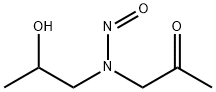 N-nitroso(2-hydroxypropyl)(2-oxopropyl)amine Struktur