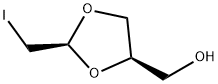 cis-2-(iodomethyl)-1,3-dioxolane-4-methanol  Struktur