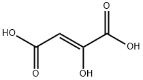 (Z)-2-Hydroxy-2-butenedioic acid Struktur