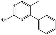 5-METHYL-4-PHENYLPYRIMIDIN-2-AMINE Struktur