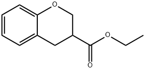 CHROMAN-3-CARBOXYLIC ACID ETHYL ESTER Struktur