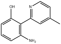 Phenol, 3-amino-2-(4-methyl-2-pyridinyl)- (9CI) Struktur