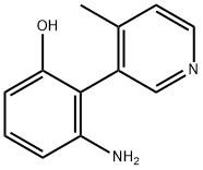 Phenol, 3-amino-2-(4-methyl-3-pyridinyl)- (9CI) Struktur