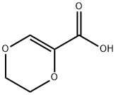 5,6-DIHYDRO-[1,4]DIOXINE-2-CARBOXYLIC ACID Struktur