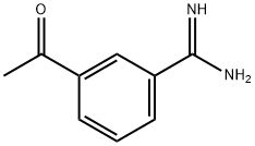 Benzenecarboximidamide, 3-acetyl- (9CI) Struktur