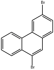 3,9-Dibromophenanthrene Struktur