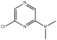 2-Chloro-6-(dimethylamino)pyrazine Struktur