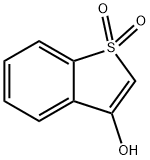 benzo[b]thiophene-3-ol 1,1-dioxide Struktur