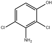 3-アミノ-2,4-ジクロロフェノール 化學(xué)構(gòu)造式