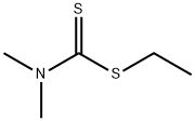 Dimethyldithiocarbamic acid ethyl ester Struktur