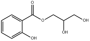 2-Hydroxybenzoic acid 2,3-dihydroxypropyl ester Struktur