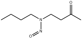 4-(Butylnitrosoamino)-2-butanone Struktur