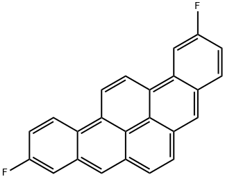 2,10-difluorobenzo(a,i)pyrene Struktur