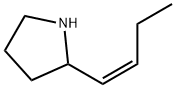 Pyrrolidine, 2-(1Z)-1-butenyl- (9CI) Struktur