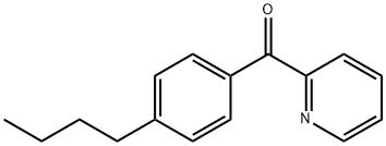 2-(4-BUTYLBENZOYL)PYRIDINE Struktur