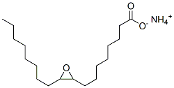 ammonium 3-octyloxiran-2-octanoate Struktur