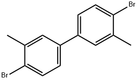 4,4'-DIBROMO-3,3'-DIMETHYLBIPHENYL Struktur