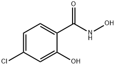 4-CHLORO-N,2-DIHYDROXYBENZAMIDE Struktur